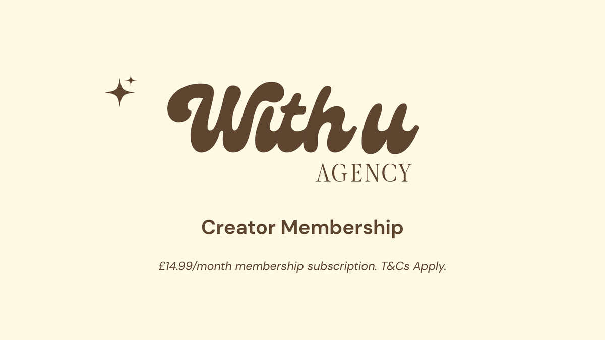 WithU Creator Membership